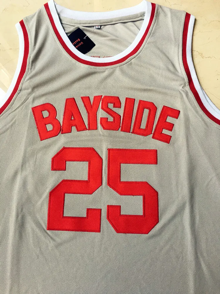 Drop shipping Movie basketball jerseys custom grey color #25 retro stitched basket ball jersey