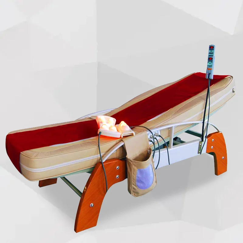 Hot Selling,full Body Automatic Massage Bed Manufactures,wooden Spa Bed Massage Table