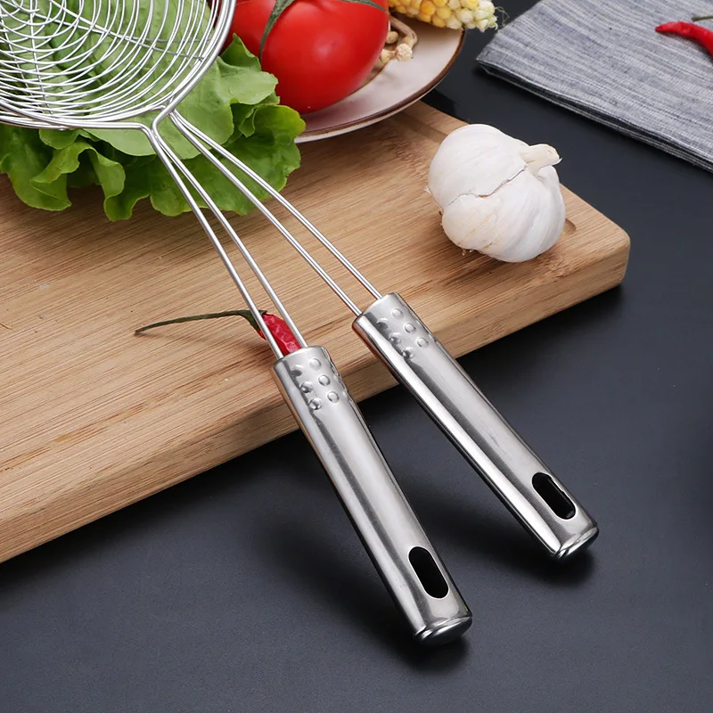 Cooking Tools Stainless Steel Mesh Strainer Wire Strainer Colander