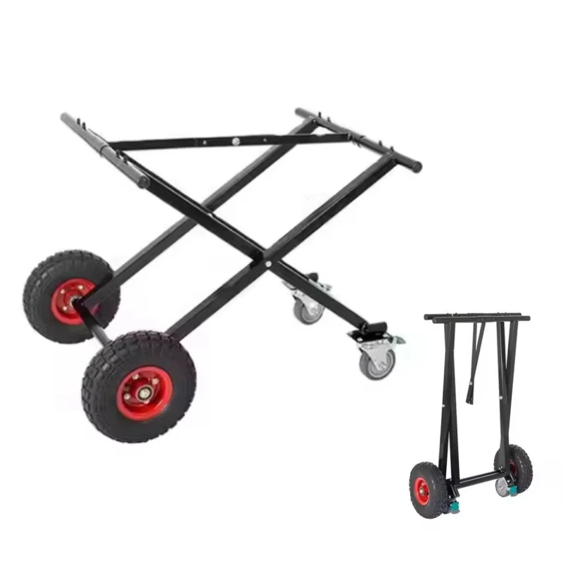THR-CTX Funeral Products Church Truck Stainless Steel Coffin Casket Trolley With Cheap Price