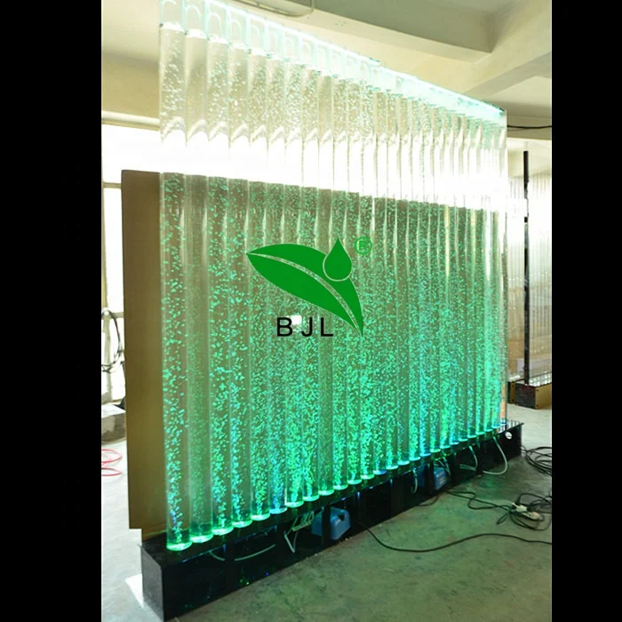 Events Acrylic Bubble Column Wall Wedding Stage Backdrop Decoration
