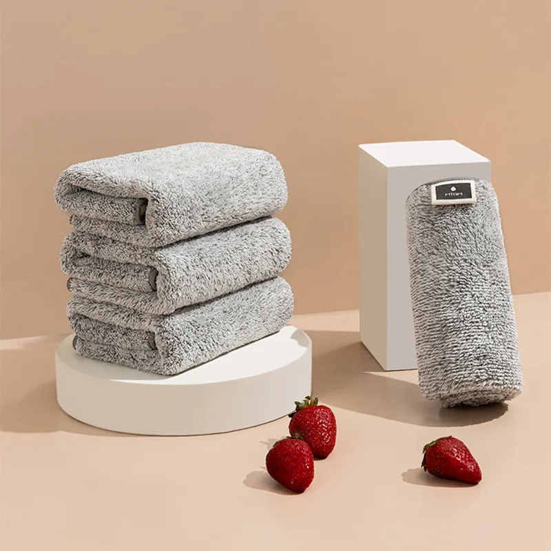 Dish Towel Fine Fiber Dish Japanese Bamboo Charcoal Cloth Microfiber Cleaning Towel Kitchen Cleaning Tools Dish Washing Kitchen