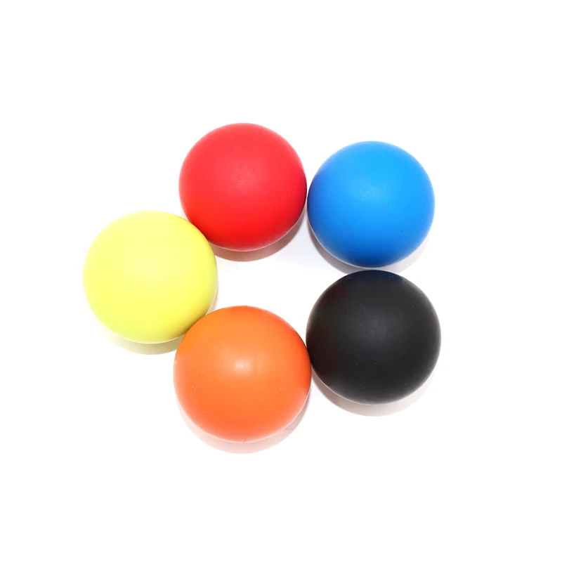 Massage Ball Whole Sale Customized silicone Fitness Muscle Therapy Massager Semi Massage Yoga Ball With Pump