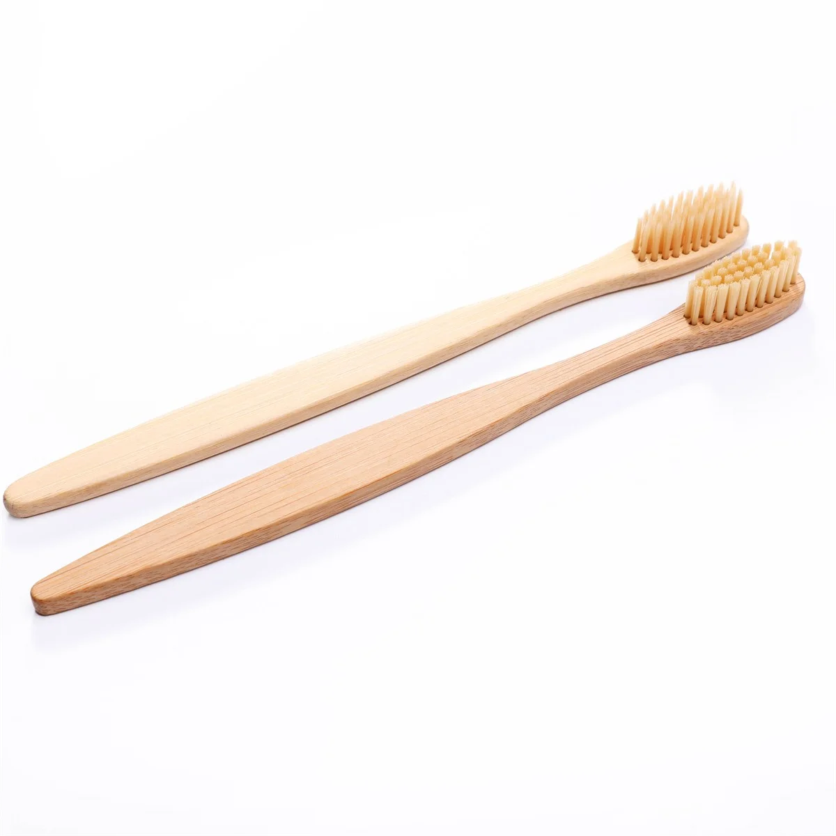 120 Pcs Bamboo Toothbrushes Bulk Soft Bristle Toothbrush Wooden Disposable Travel Individually Wrapped Toothbrush