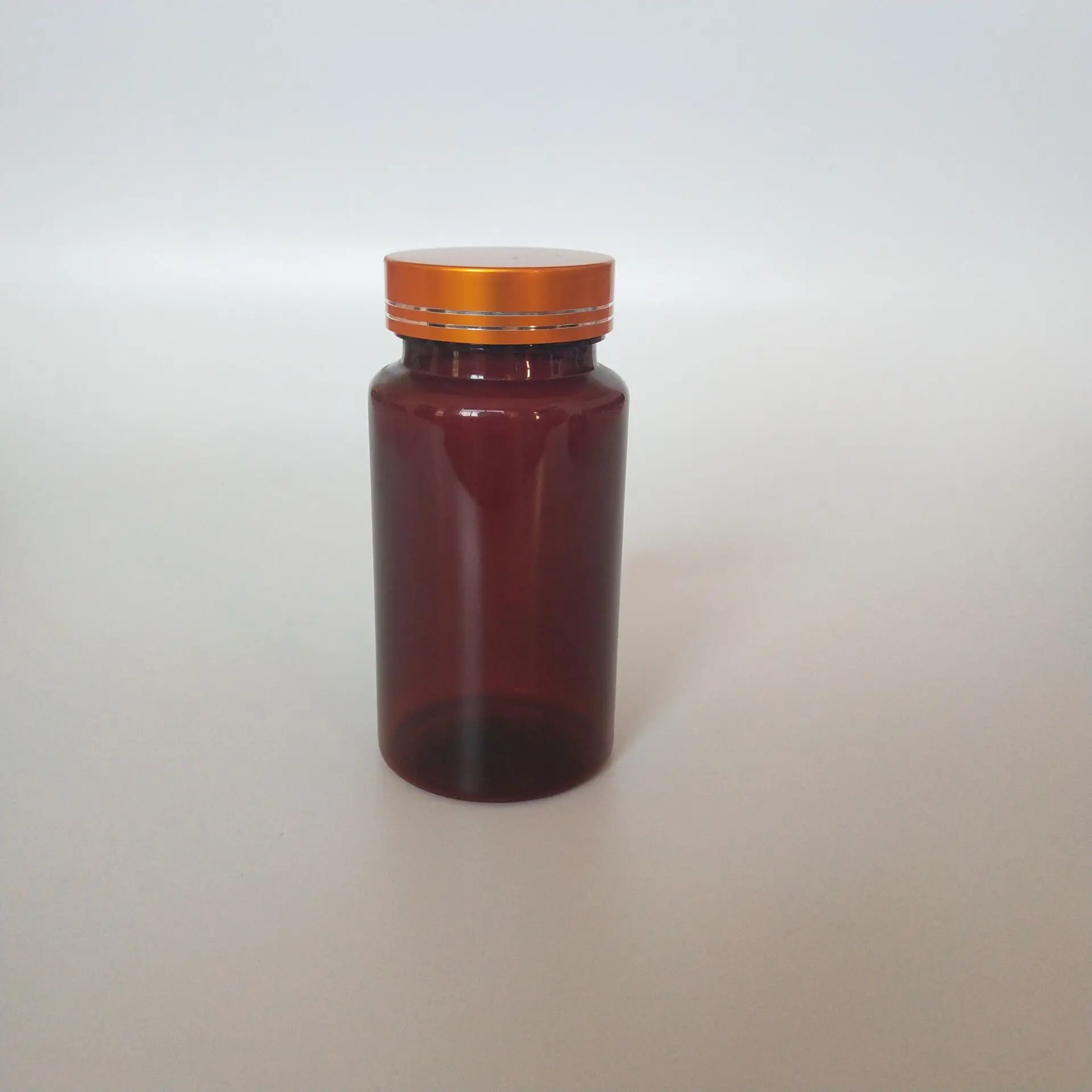Wholesale 60ml 120ml 150ml 200ml 250ml Amber Vitamin Medicine Wide Mouth Plastic Bottle for Tablet Pill Capsule Packaging
