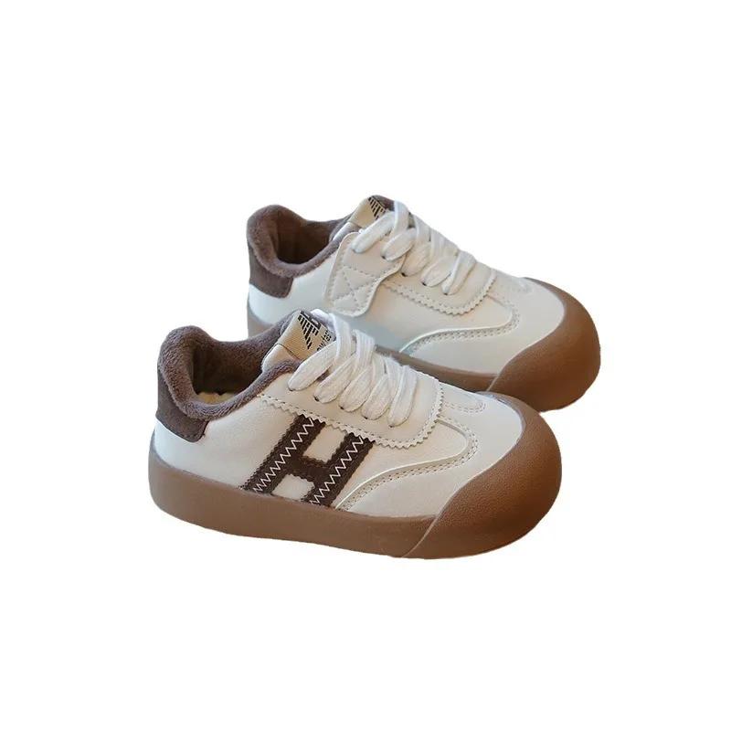 Wholesale Toddler New Born Babies Shoes Fashion Children Sport Sneakers for Girls Leather Custom Designer Kids Boys Casual Shoes