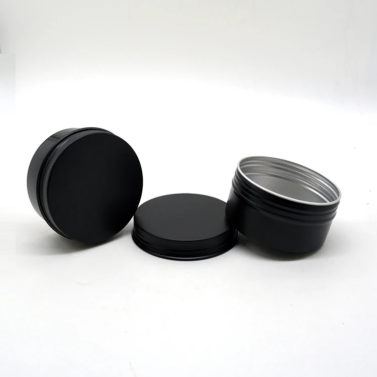 Seamless Aluminum Alloy Storage Jar 80 Gram Empty Body Cream Ointment Shea Butter Hair Wax Cans Tin Aluminum 80 ml