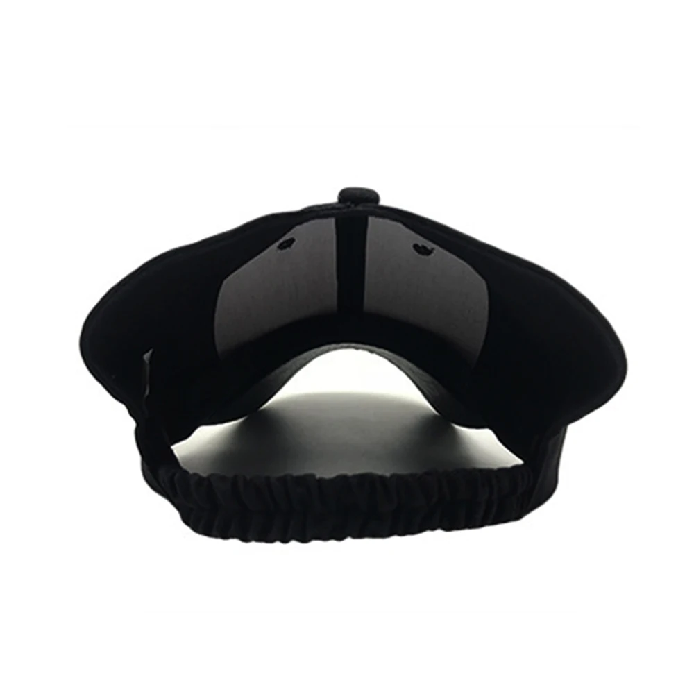 lady hat fashion full black white red customized lady Women Natural Curly Hair Baseball Cap  Afro Puff Ponytail Hat for girl