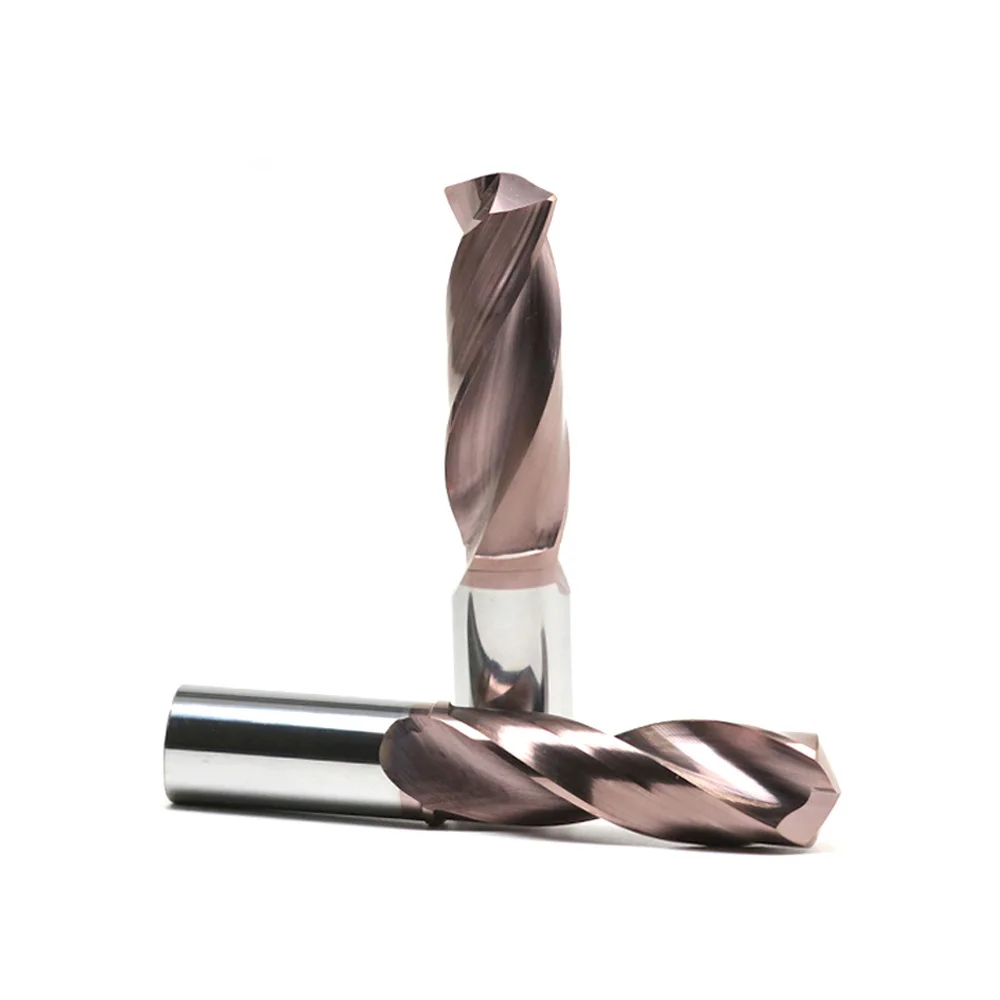 Wxsoon High Quality Milling Cutting CNC Machining Tools 3*D Tungsten Carbide Drill Bit For Stainless Steel