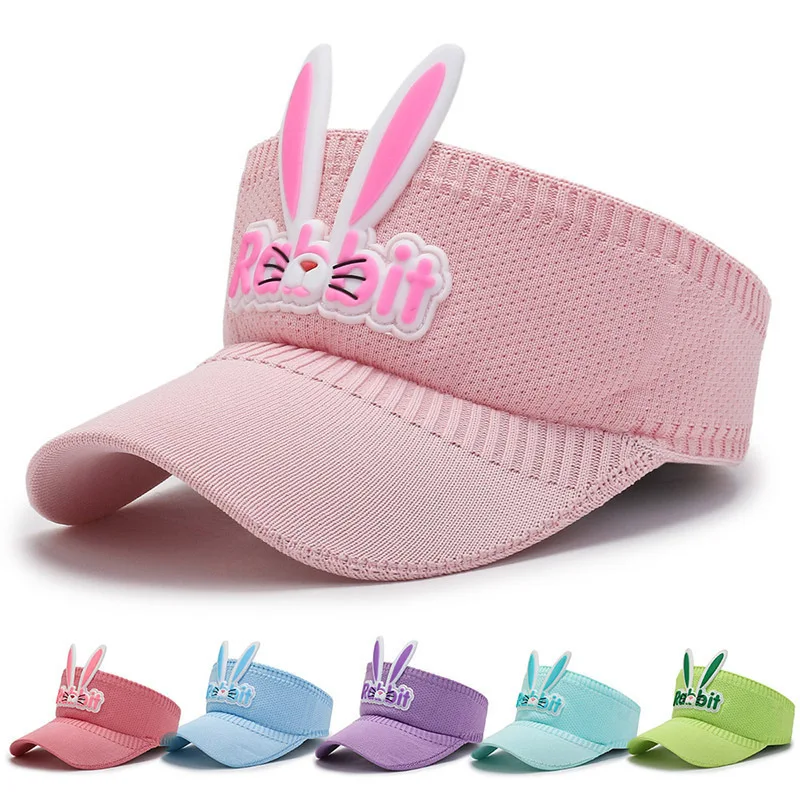 Hot sale kid boys girl cartoon cute summer Sun Visor Hats children Outdoor casual Sun Protect hat Wholesale