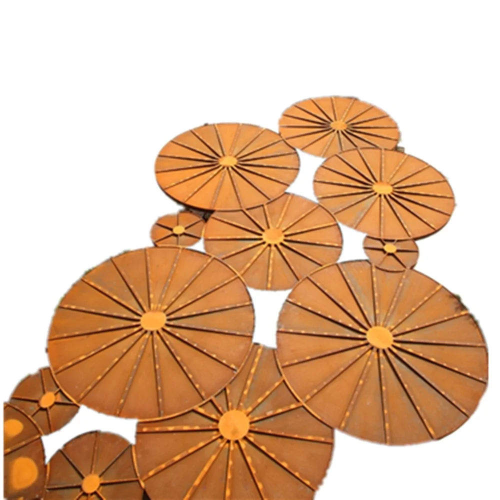 Factory customization corten steel garden sculpture Corten steel wall panel Weathering resistant steel