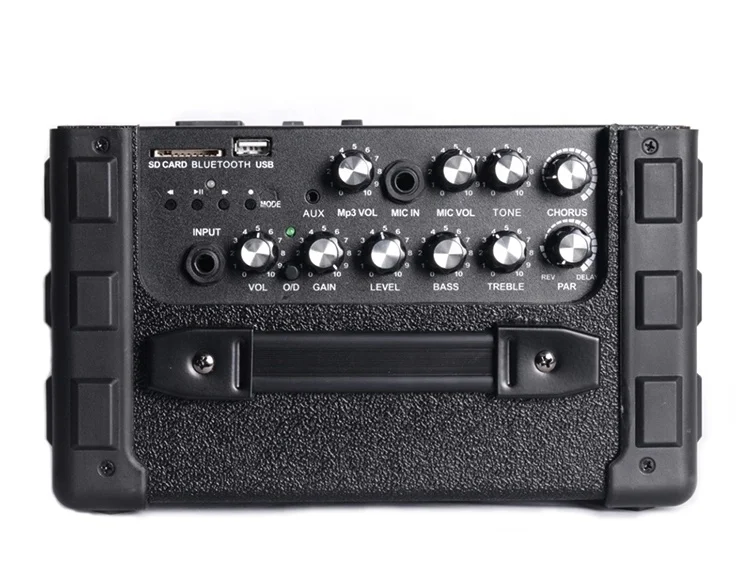 Bullfighter 30watts black rechargeable electric and Acoustic Guitar Mini Amplifier for guitar