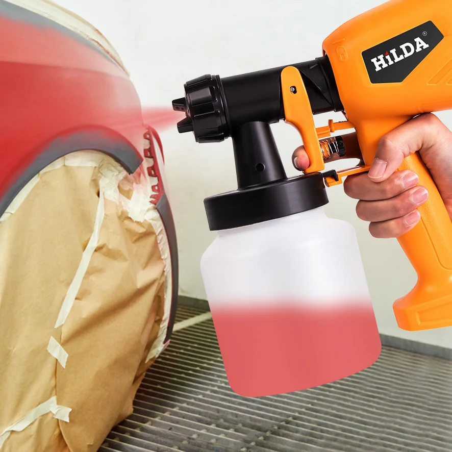 Split simple electric spray gun paint high pressure electric sprayer