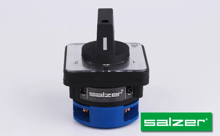 Salzer Cam Switches SA32 32A 1-0-2 1Pole change over switch 60deg (TUV,CE and CB Approved)