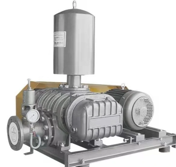 Longtech Roots Blower Aeration Vacuum Three Lobe Air Blower