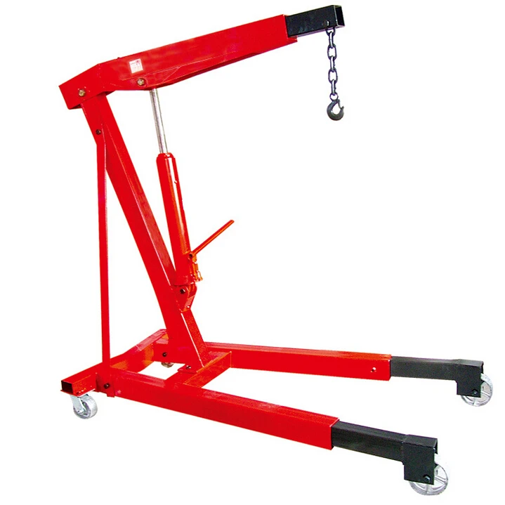 2 тоннной передвижной портативный складной ручной сборки и разборки двигателей с дующим яшиком мастерская кран