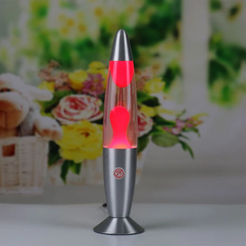 Creative LED Motion Liquid Lava Lamp Party Home Bedroom Decoration Lamp