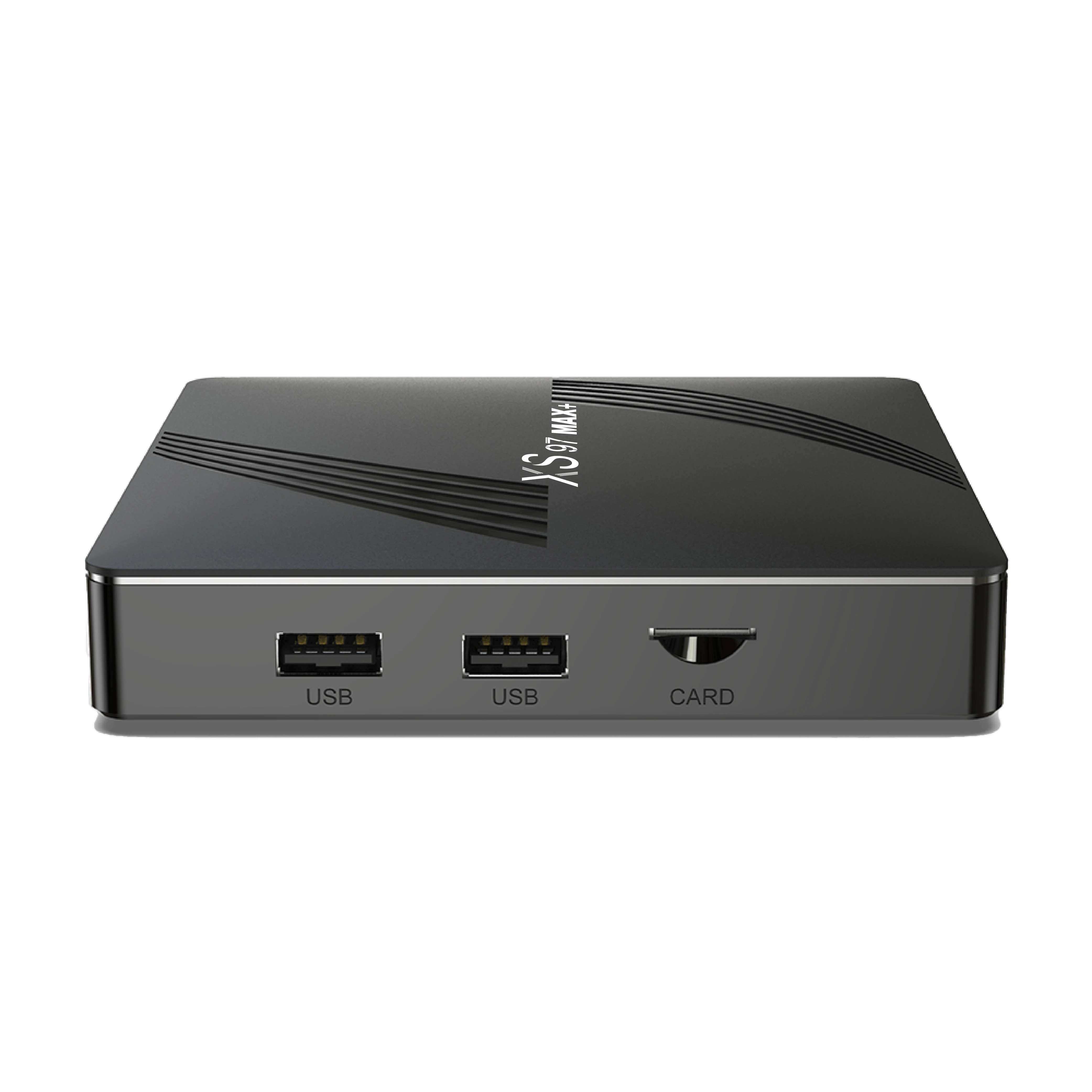 XS97 MAX+ Customazible High Definition Iptv Set Top Box Amlogic S905x4 8k Quad Core Stb Android 11 Smart Tv Box with Dual Wifi
