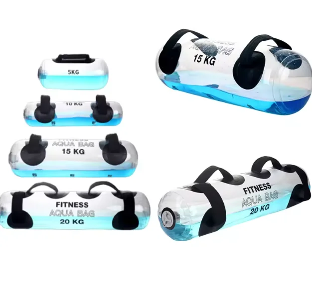 PVC Aqua Fitness Bag Ultimate Core and Balance Training for Home Gym, 55 LBS, Portable Stability Fitness Equipment