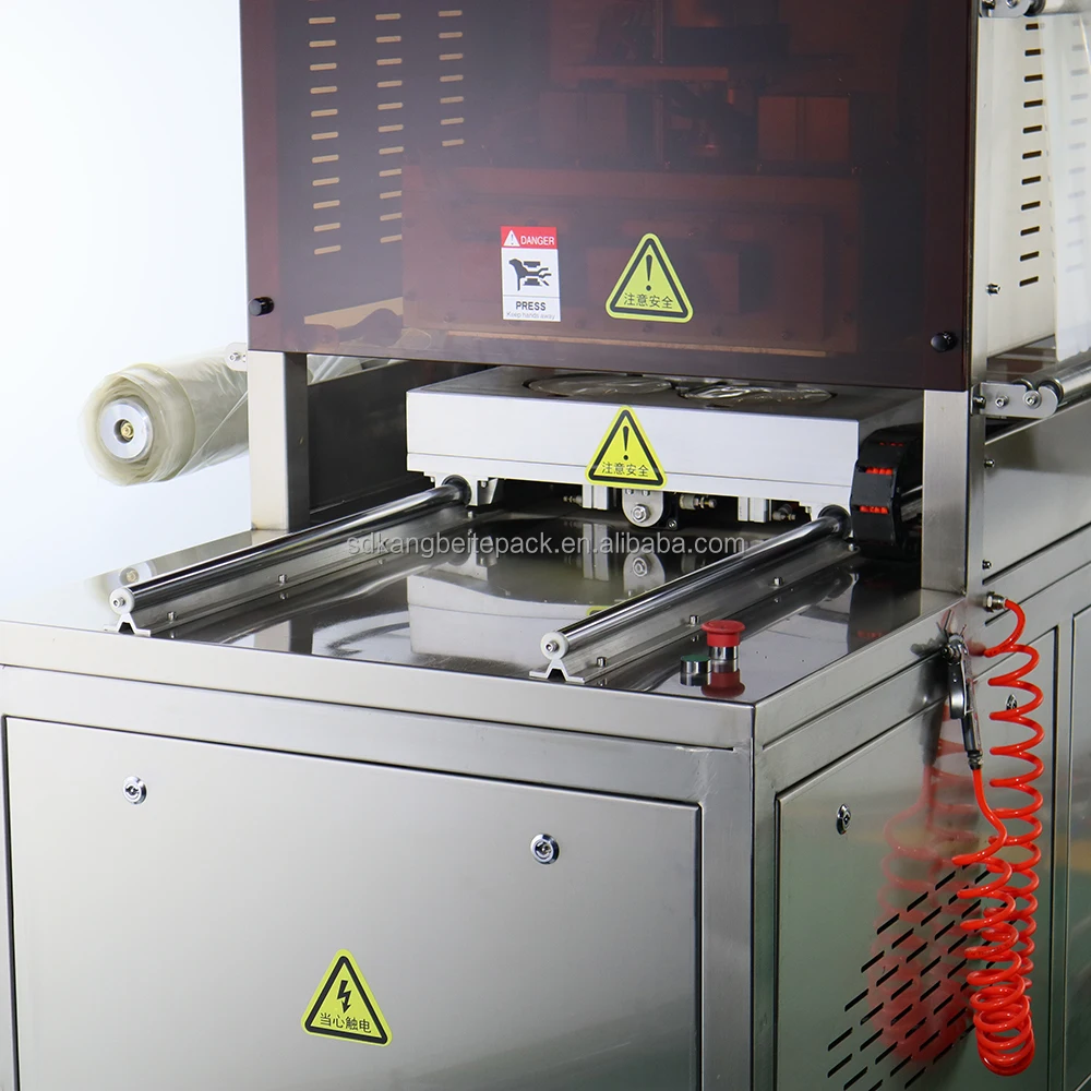 Meat Food Modified Atmosphere Packaging Machine Vacuum Type Map Tray Sealer