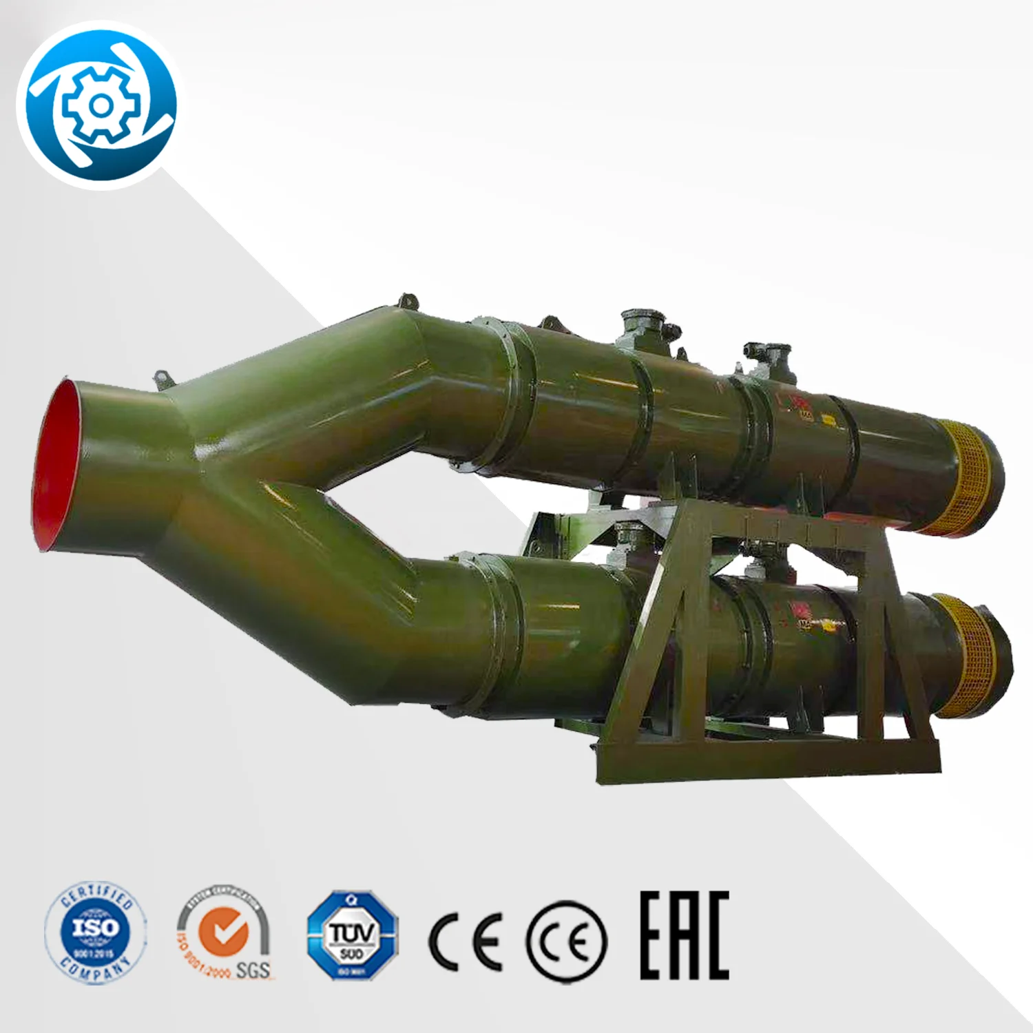 Открытой шахты двор Twin Axil вентилятор жаростойкий горно-шахтного вентилятора основной шахты вентиляции двухступенчатые вентилятор