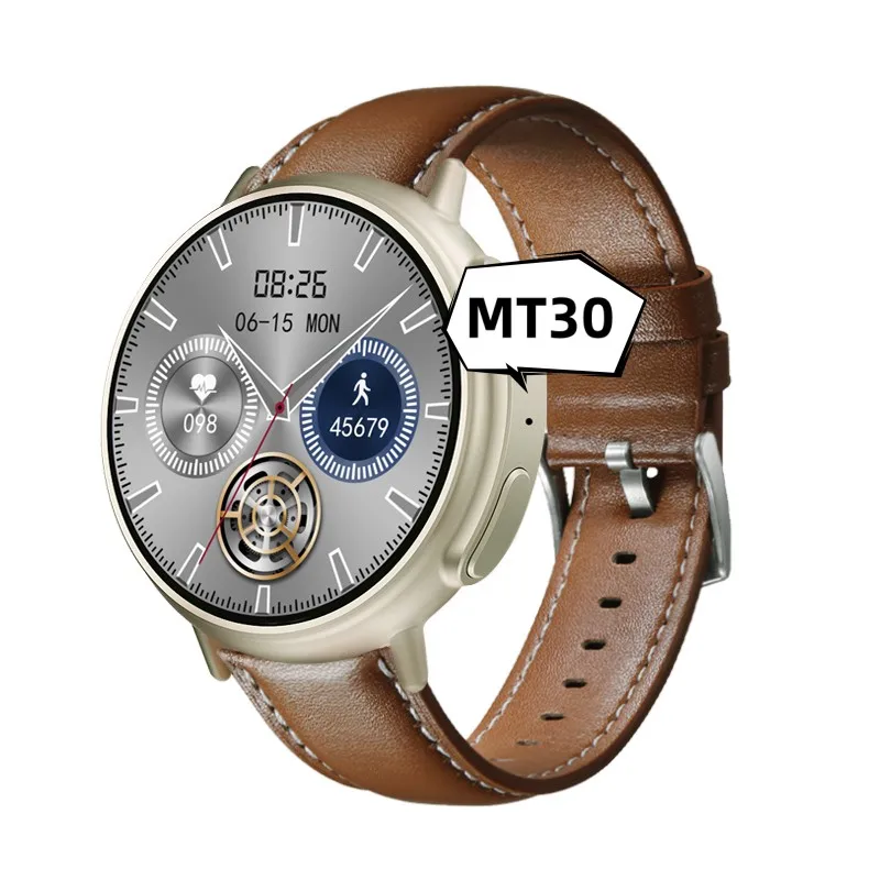2023 Relojes inteligentes MT30 Round Smartwatch Series 8 NFC Touch Screen Smart Watches For Men Sport Tracker Bracelet