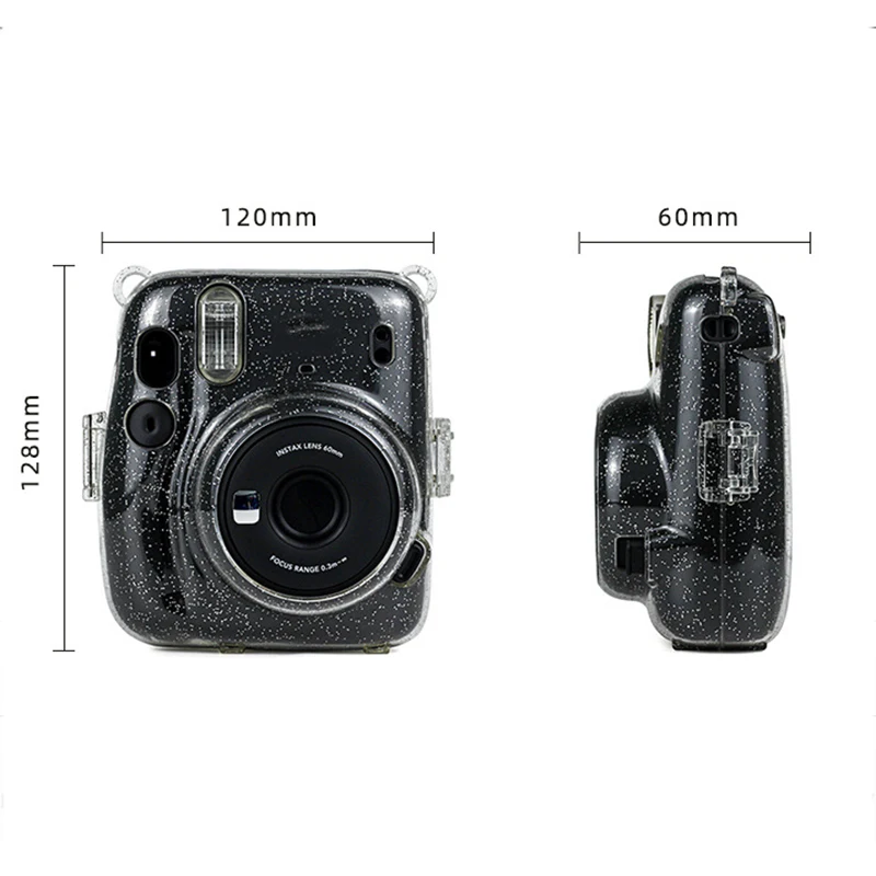 Прозрачный водонепроницаемый защитный чехол для Instax Mini 11 камеры моментальной печати Fuji