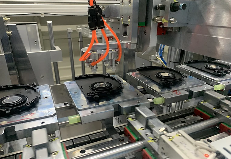 Customized Cooling Fan Automatic Assembly and Inspection Machine