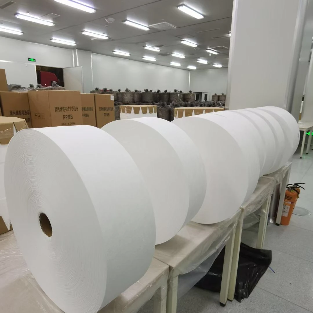 Factory Supply Bfe99 Meltblown Nonwoven Fabric Pp Melt Blown Fabric For Face Mask Raw Materials N99 Polipropileno Filter Cloth