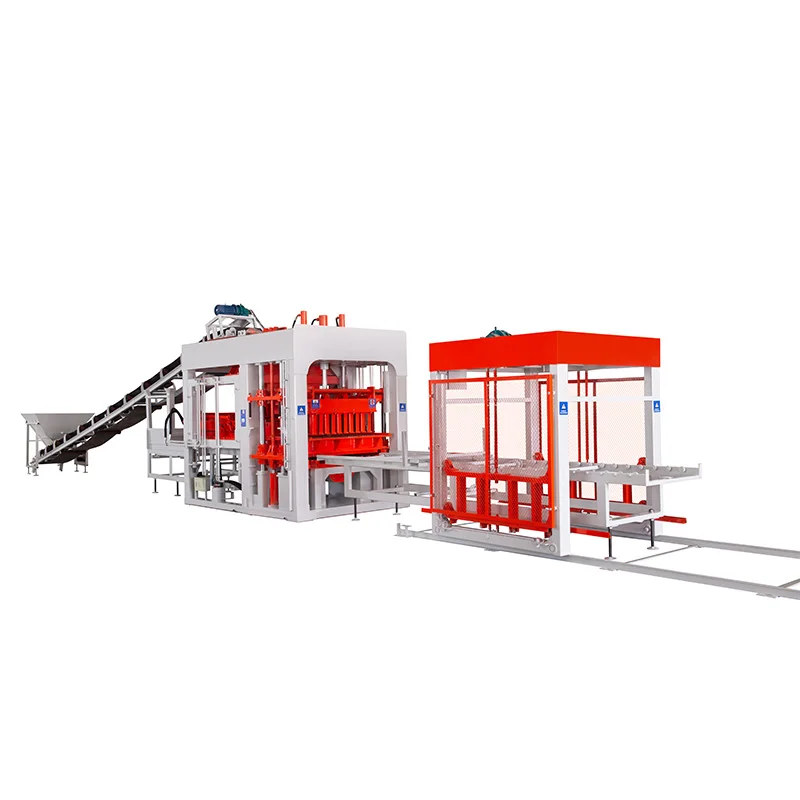 QT6-15 Automatic Hydraulic Vibrating Block Mechanical Brick Making Machine Low Price
