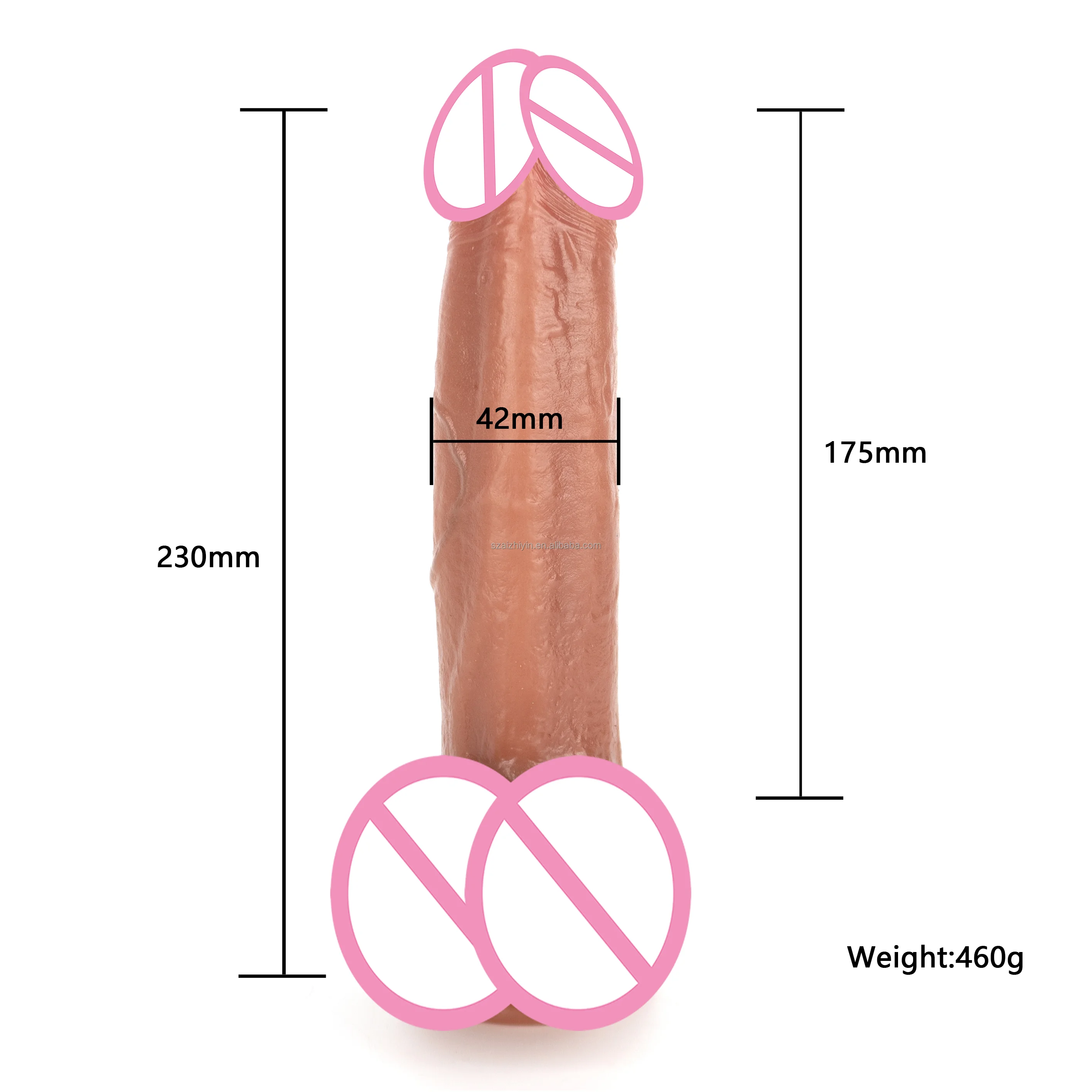 Three kinds of Brown Liquid Silicone automatic updown dildo vibrator Dildo Realistic body temperature Dildo Sex Toy For Woman