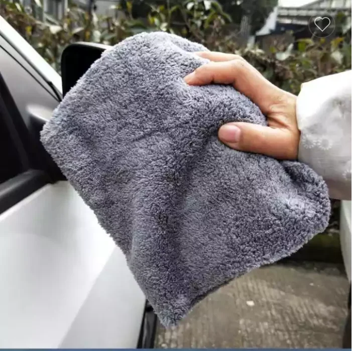 Корейское желтое полотенце из микрофибры 400 г/м2 40 дюймов 60x40