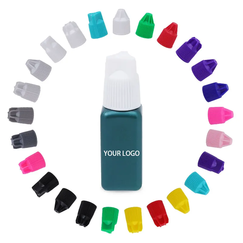 Emeda Polymethyl Methacrylate Black Color  Lash Glue Eyelash Extensions 0.1 S Extra Strong Evolution Wholesale Eye Lash Glue