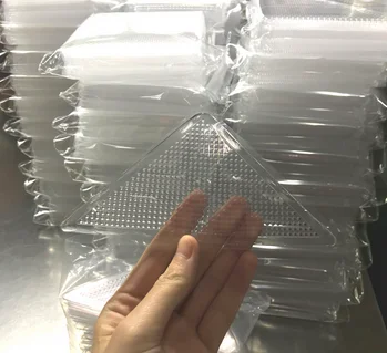 Rug Grippers Self Adhesive Vacuum Tech Removable and Reusable Non Slip Rug Pads Rug Tape for Hardwood floors