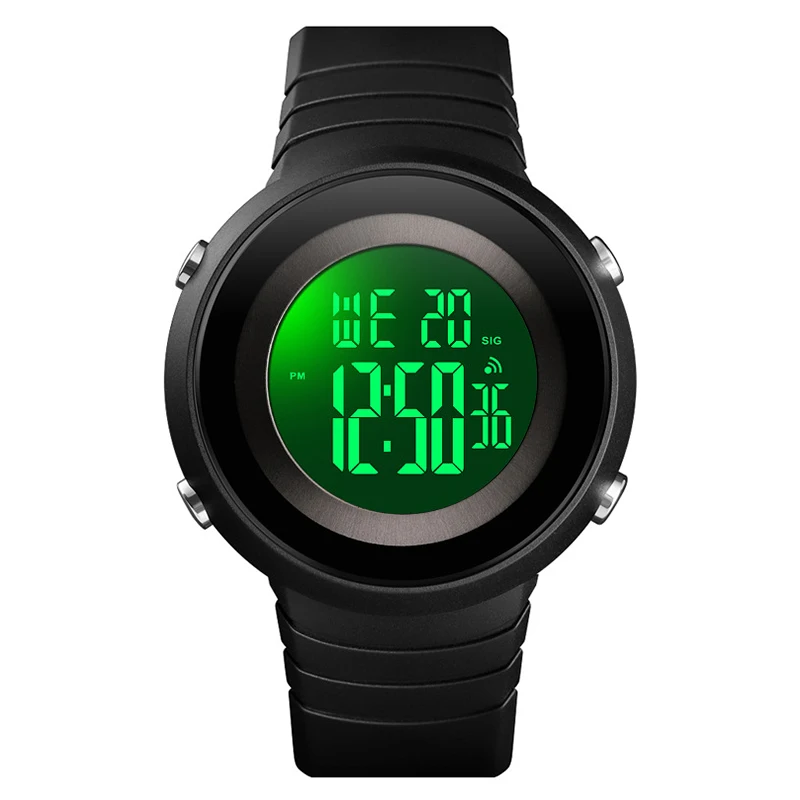 big face branded logo custom retro diving unisex surfer boat waterproof digital watch for mens