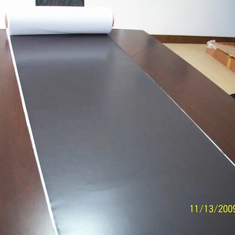 Flexible Isotropic Magnetic adhesion Sheets,3M adhesive tape or Colorful PVC vinyl,Rubber Magnet Rolls for fridge home decor