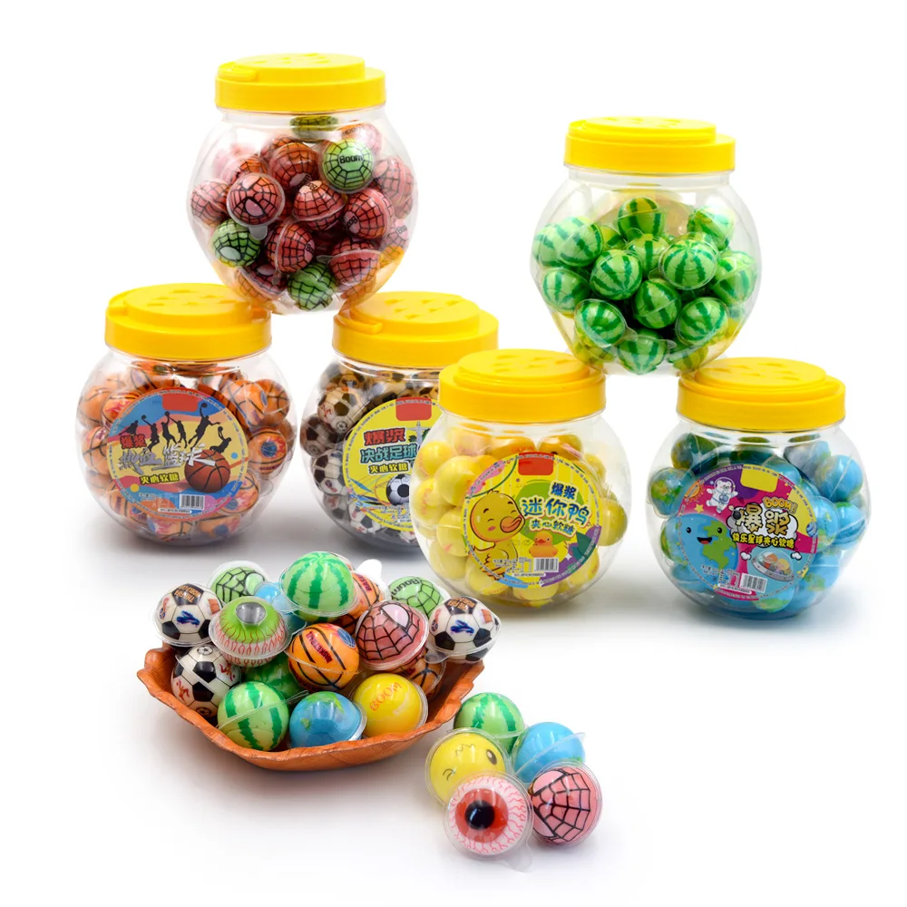 
Eye Ball Gummy Jelly Burst Exploding Candy Ball  (1600283995008)