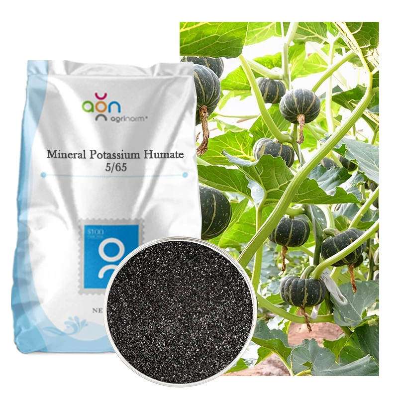 OEM ODM quick release potassium humate flakes fulvic acid humic acid organic fertilizer for soil conditioner