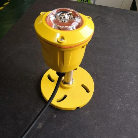 ICAO LED building solar power low intensity aviation obstruction lights Lamp Beacon for 45m/105m/150m Telecom Tower