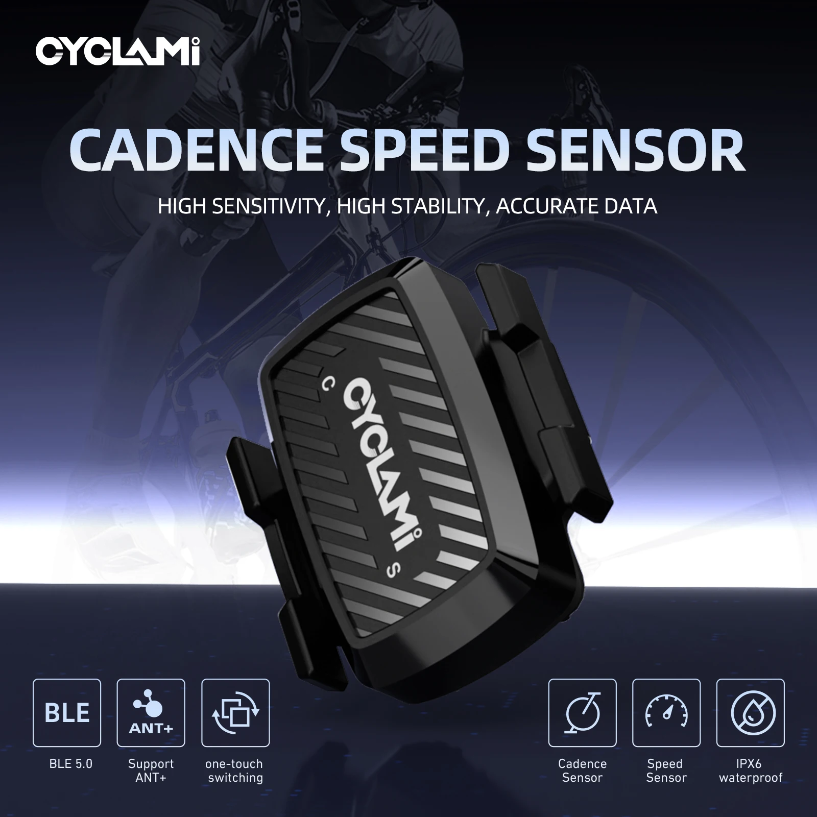 CYCLAMI C1 датчик скорости/частоты вращения велосипеда