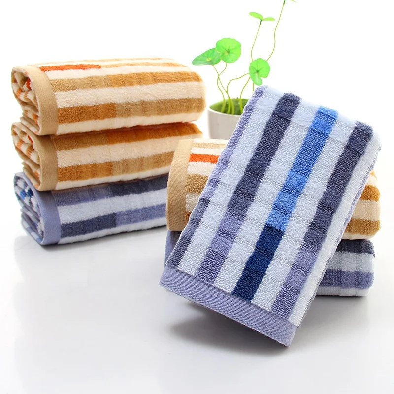 fast shipping jacquard weave cotton towel high quality daily necessities Bath towel for wash face
