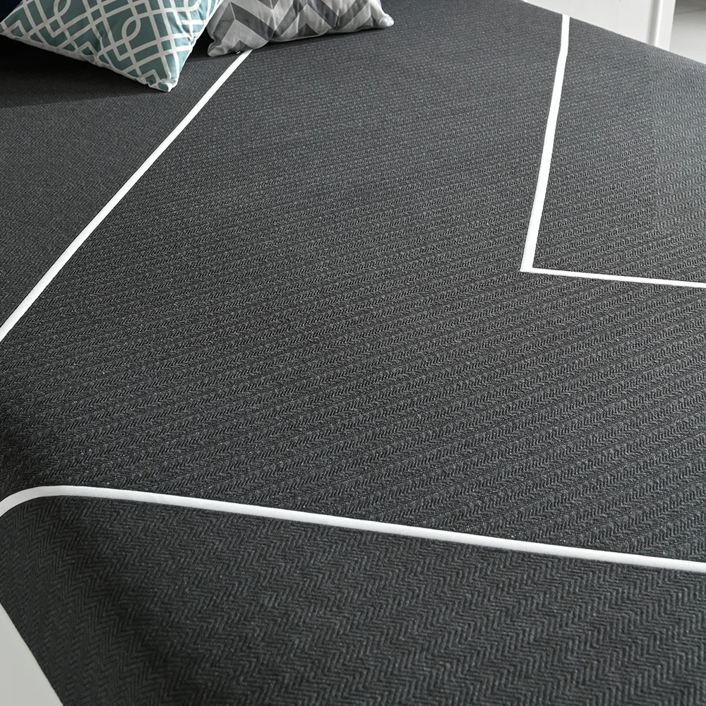 Medium Soft cheap mattress Bed 5 Zone Pocket Spring Memory Foam Cooling Mattress latex firmness thickness 13.5 Inch