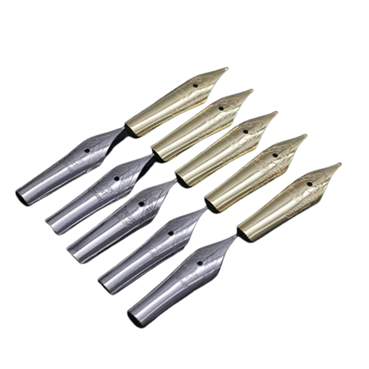 Custom Wholesale stainless steel pen dipped nibs for calligraphy drawing Tibetan Gothic English