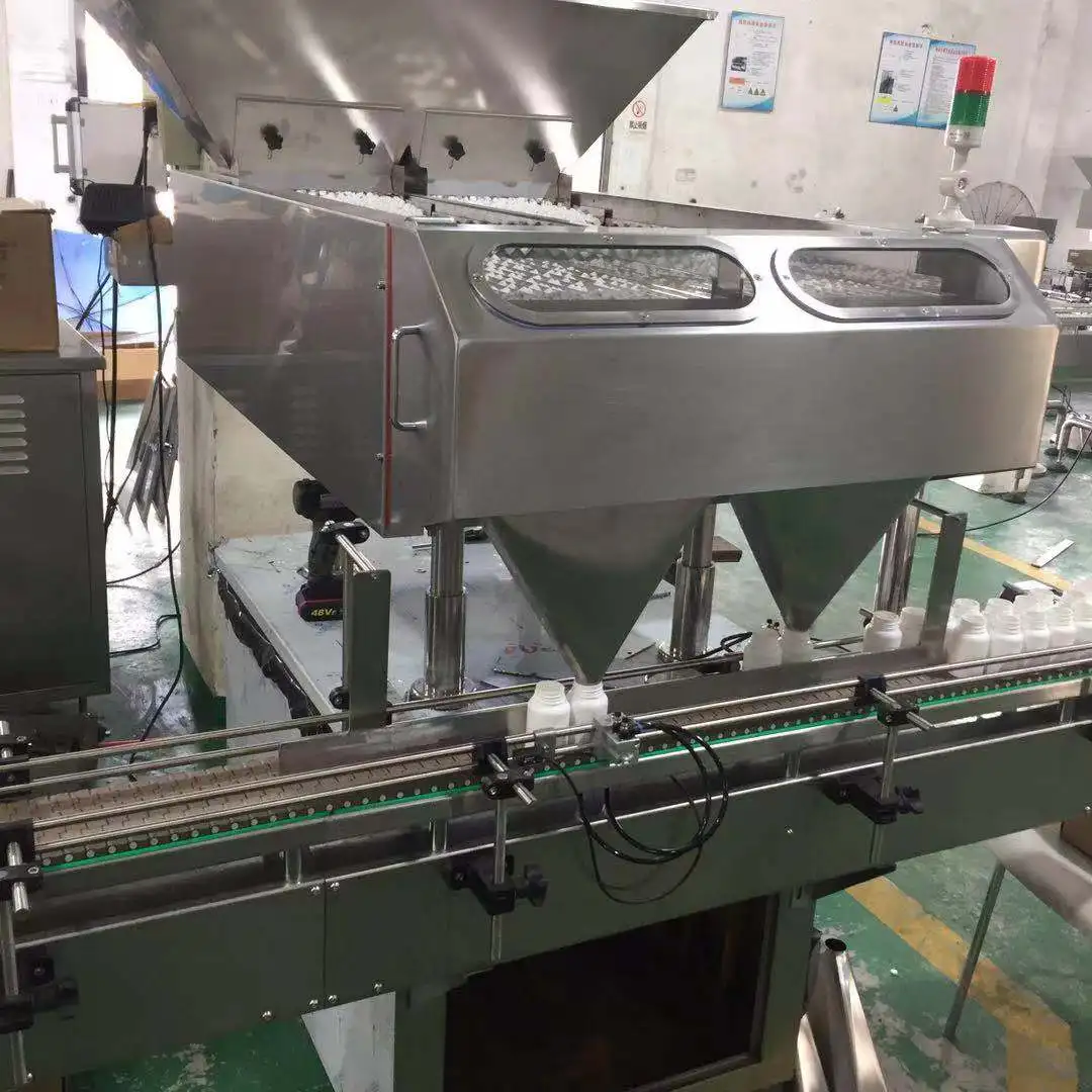 Full Automatic Bottle Capsule Tablet Filling Counting Packaging Machines Pharmaceutical Packaging Machines Line