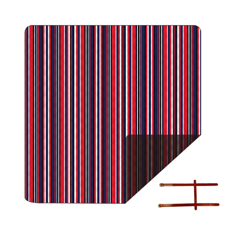 Ultrasonic machine wash leather 2* 2M spot picnic mat thickened outdoor waterproof mat picnic cloth mat