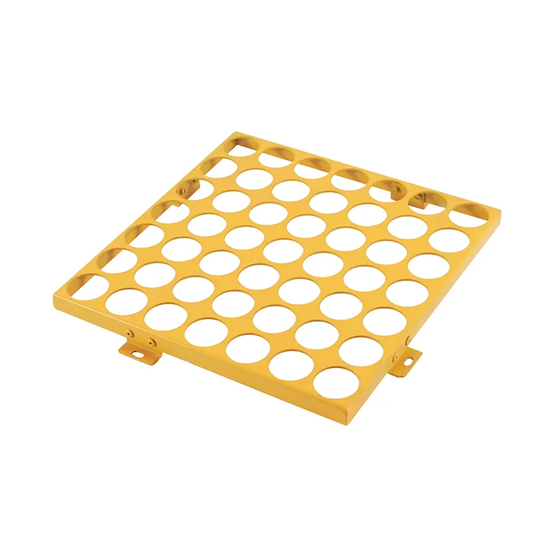 Modern Exterior Perforated Metal 3D Veneer Sheet Curtain Wall Cladding Aluminum Facade Panel