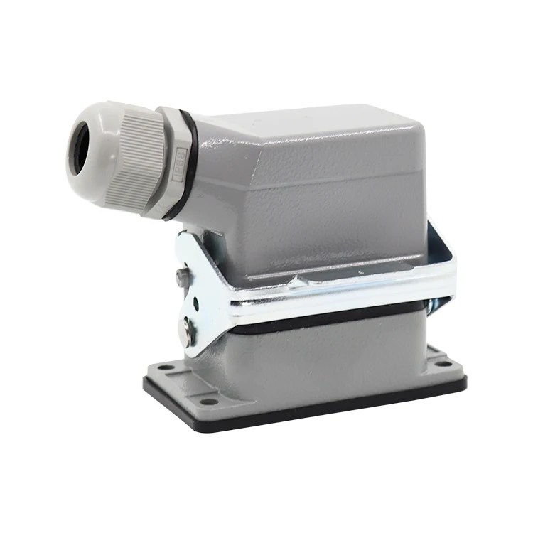 HDC HE-006 PINS slide entry Heavy duty connector Silver coated Pins High Quality female male one set Factory sell