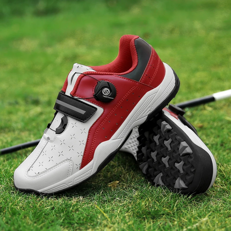 Latest Golf Shoes Women Spikes Sneakers Sports Trainers Big Size Golf Shoes for Men Waterproof Golf Shoes chaussures de gol