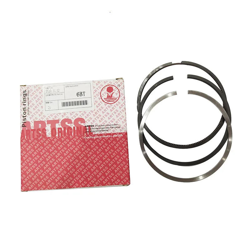 Factory Price Diesel Engine 3802230 6738-31-2031 4BT 6BT 6D102 4D102 Piston Ring for Cummins Excavator Rebuit Kit