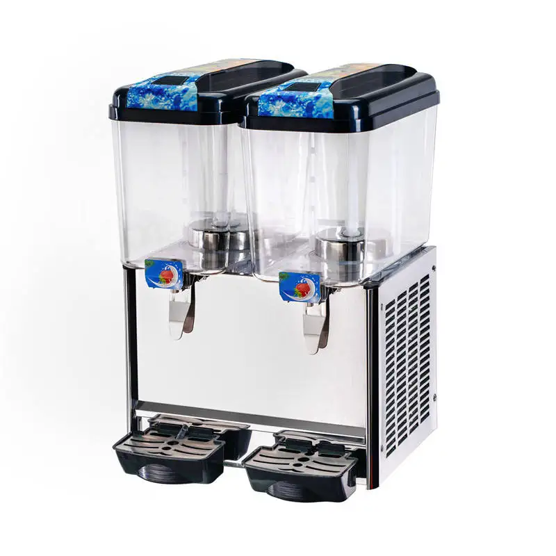 New Arrival Commercial 1and 2 Tanks Spray Type Cold Fruit Juice  Cold Drink Vending Machine Juice Dispenser Slush Machine